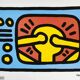 Keith Haring Lithograph Limited Edition, 1990s - Pencil Numbered