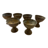 Brass egg cups