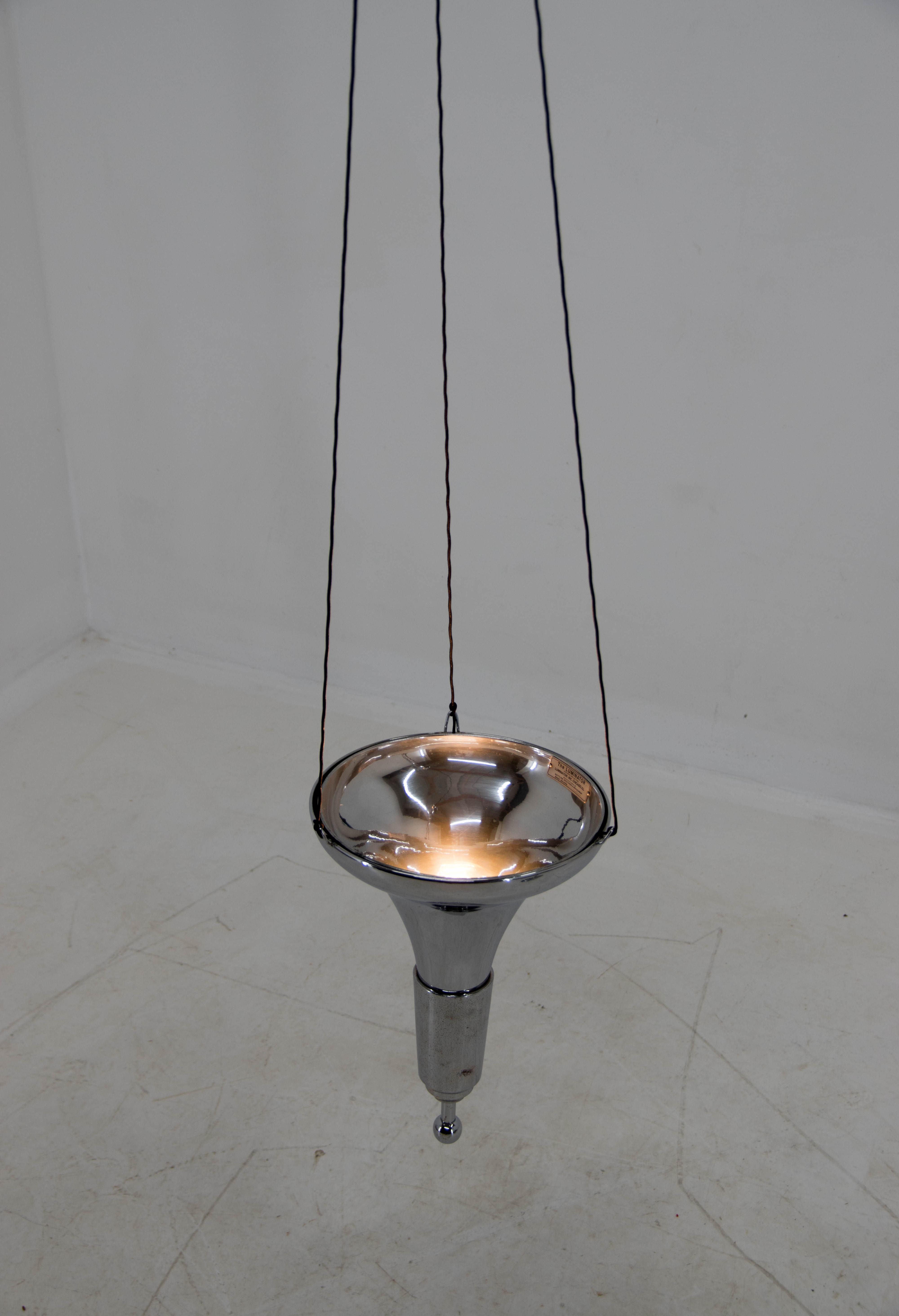 Luminator pendant, 1930s