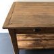 Drapery table, Mercerie, craft furniture early twentieth century