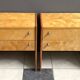 2 Halabala bedside tables, Loznice femina model, 1960