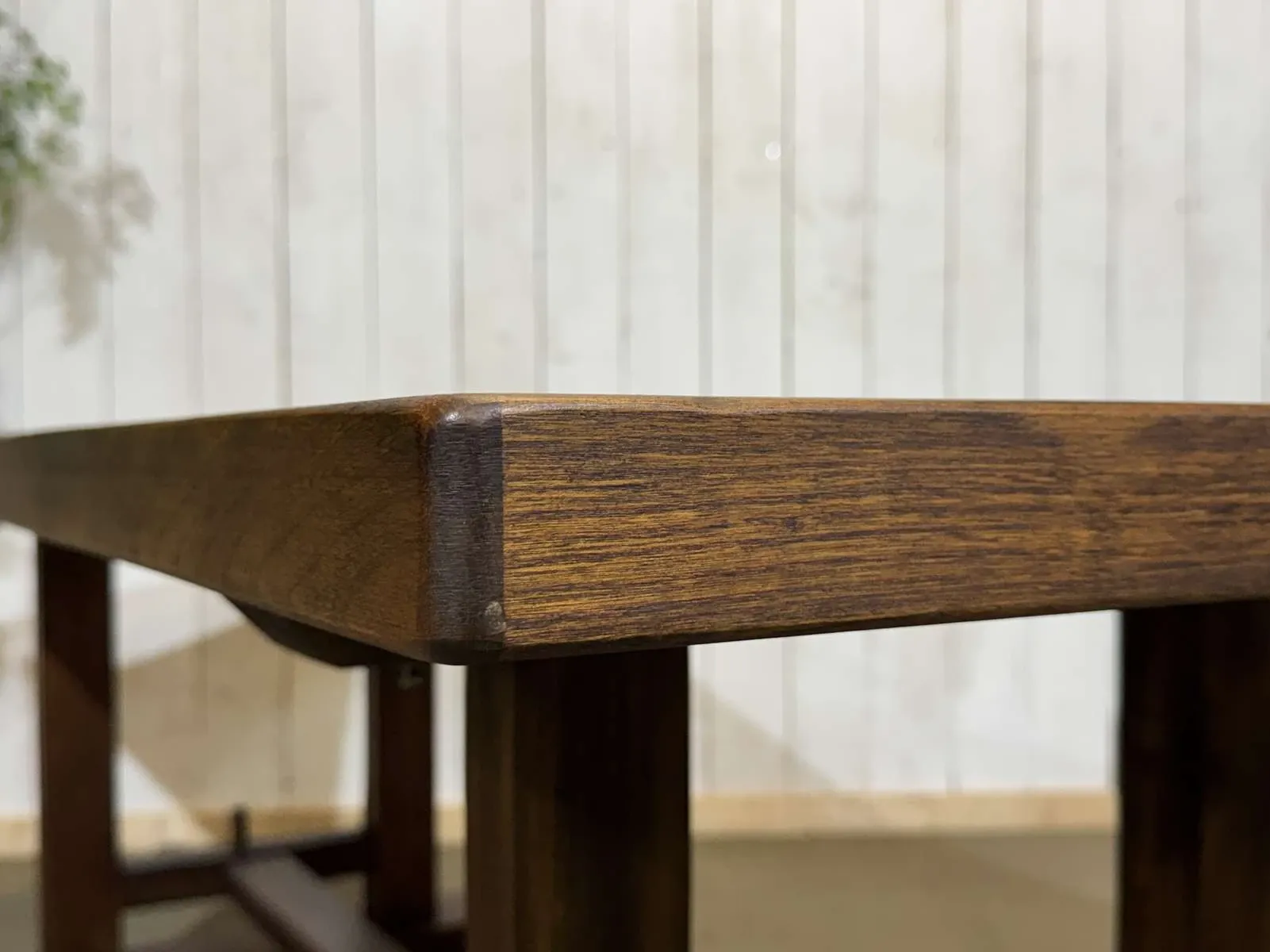 1970s elm monastery-style table