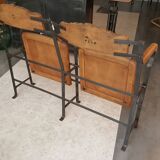 Folding seats