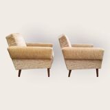 Twee Mid Century fauteuils