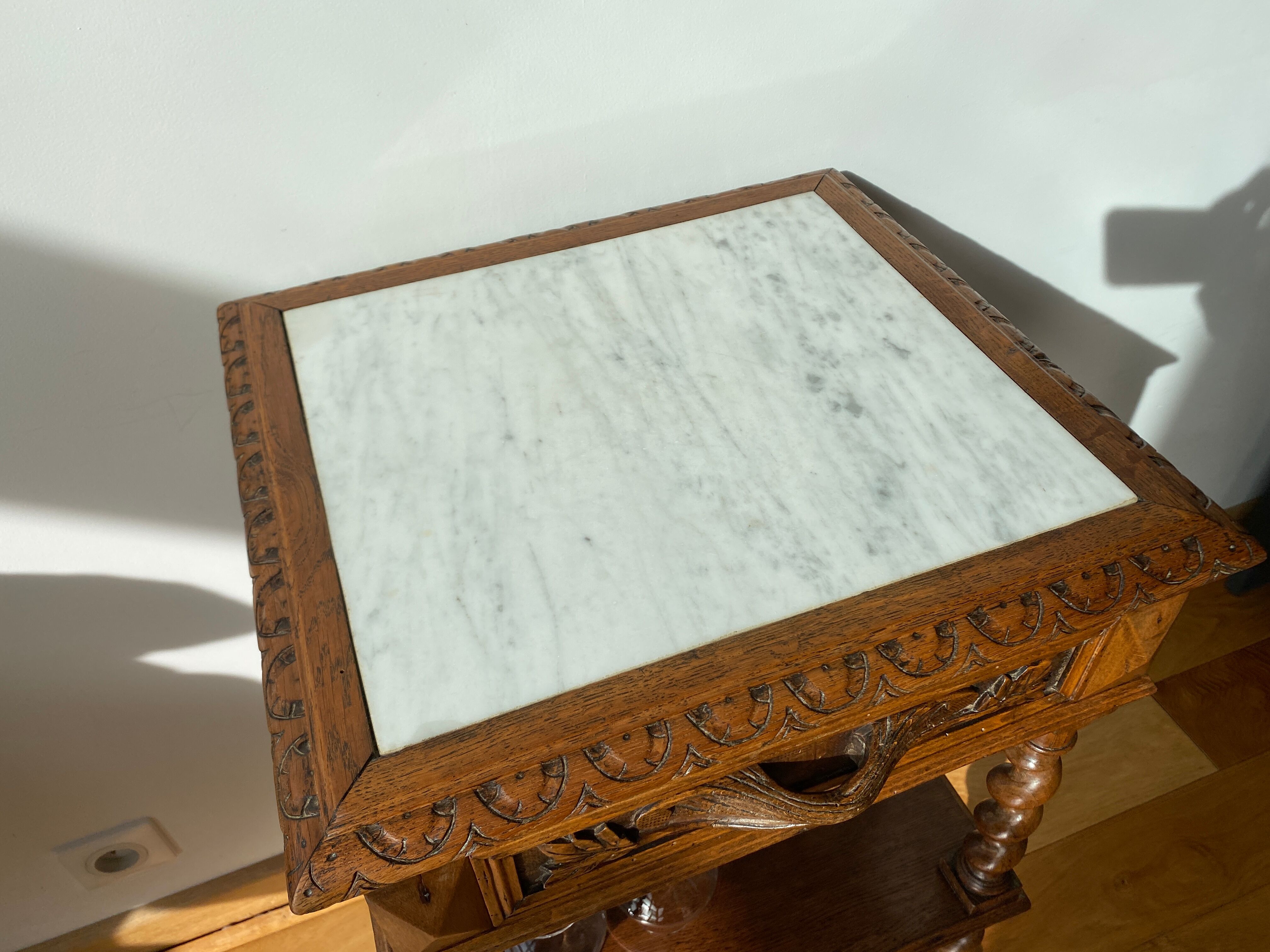 Small old Louis XIII style service