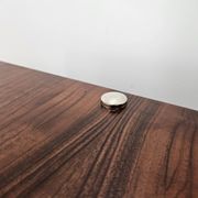 Art Deco dressing tables in walnut and light walnut