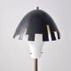 Rare Experimental Brass, Aluminum and Glass Floor Lamp by Arredoluce, Italy