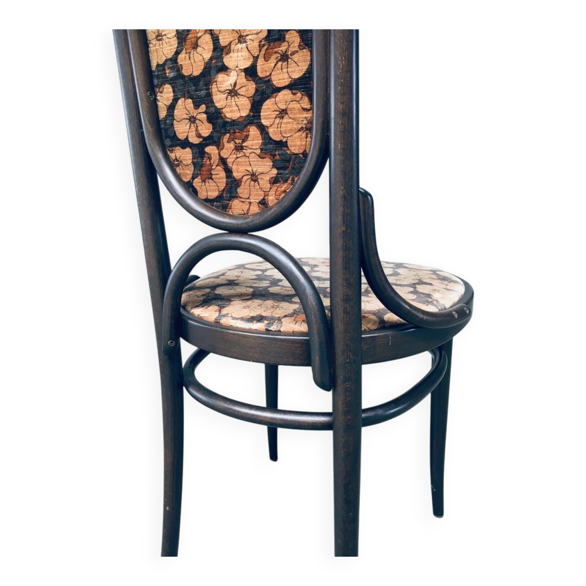 Model 207R Long John Dining Chairs from Thonet, 1979, Set of 5