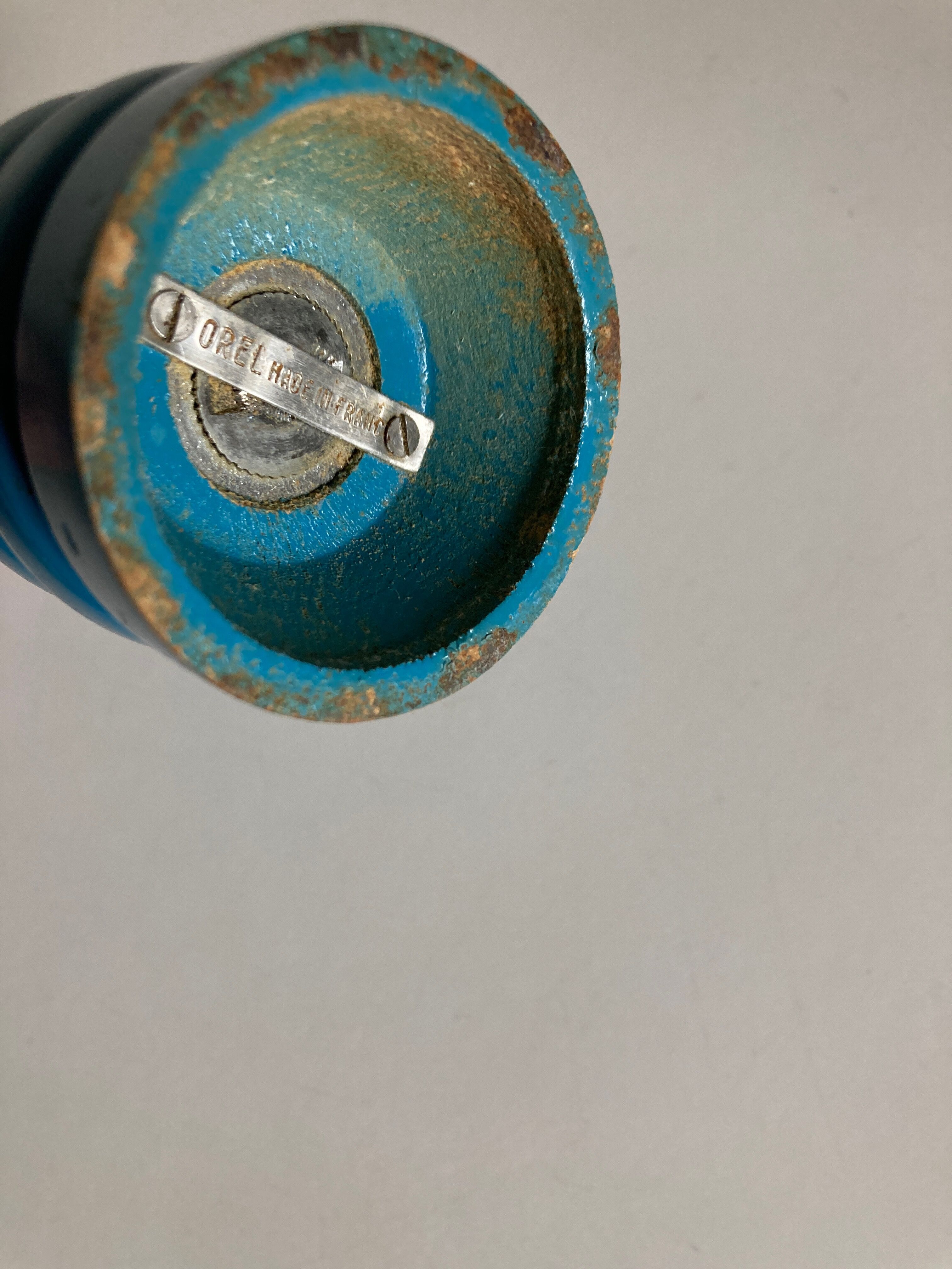 Borel lacquered wood pepper 1970