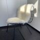 Black steel armchair