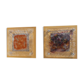 Pair of sconces by Tony Zuccheri for Venini 1960 s