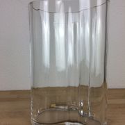 Vase Orrefors in crystal 27 cm, Scandinavian