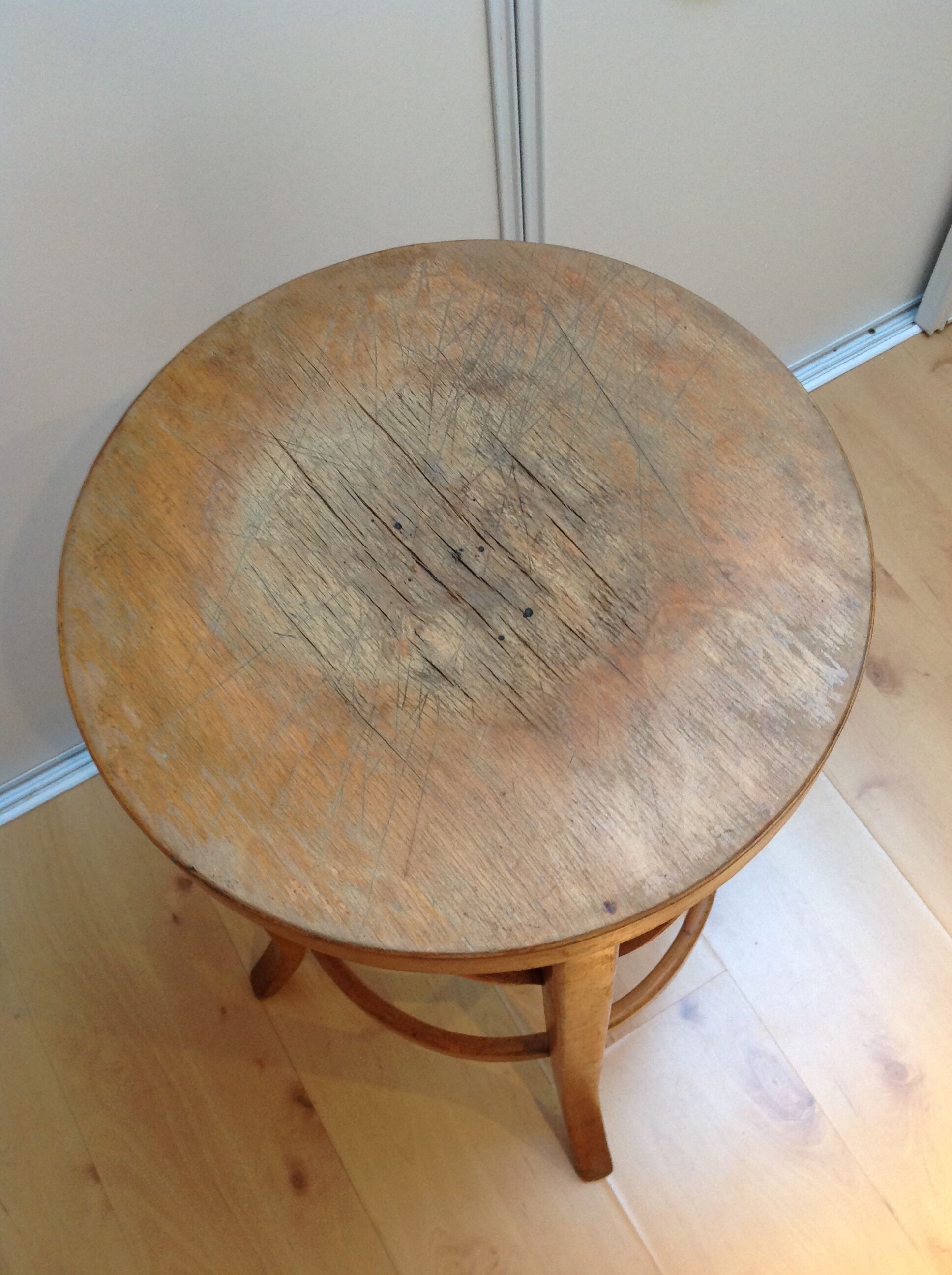 Baumann bar stool vintage 50/60