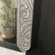 Renovated antique art deco mirror