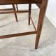 Set of 4 Italian chairs by Gianfranco Frattini.