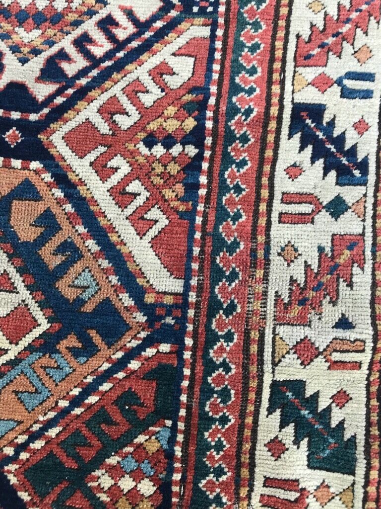 Tapis ancien Kazak 204x280cm