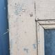 Old fir glass door