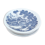 Set of 5 Gien dessert plates