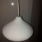 Vintage suspension in white opaline