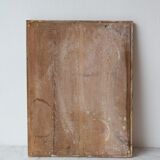 Old golden mirror 19th