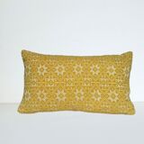 Coussin Dokmai jaune 30x50 cm