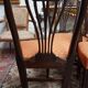 Lot de 6 chaises george iii en acajou style hepplewhite