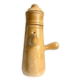 Théière en grès émaillé beige