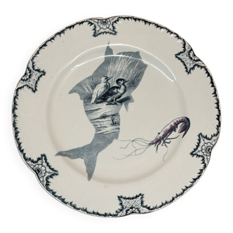 Creil Montereau plate (I)