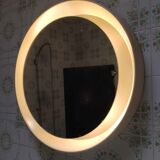 Bright round mirror