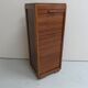 Vintage filing cabinet with roller shutter