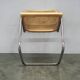 Italian Cesca B32 Style Cane and Chrome Cantilever Chair, 1970s