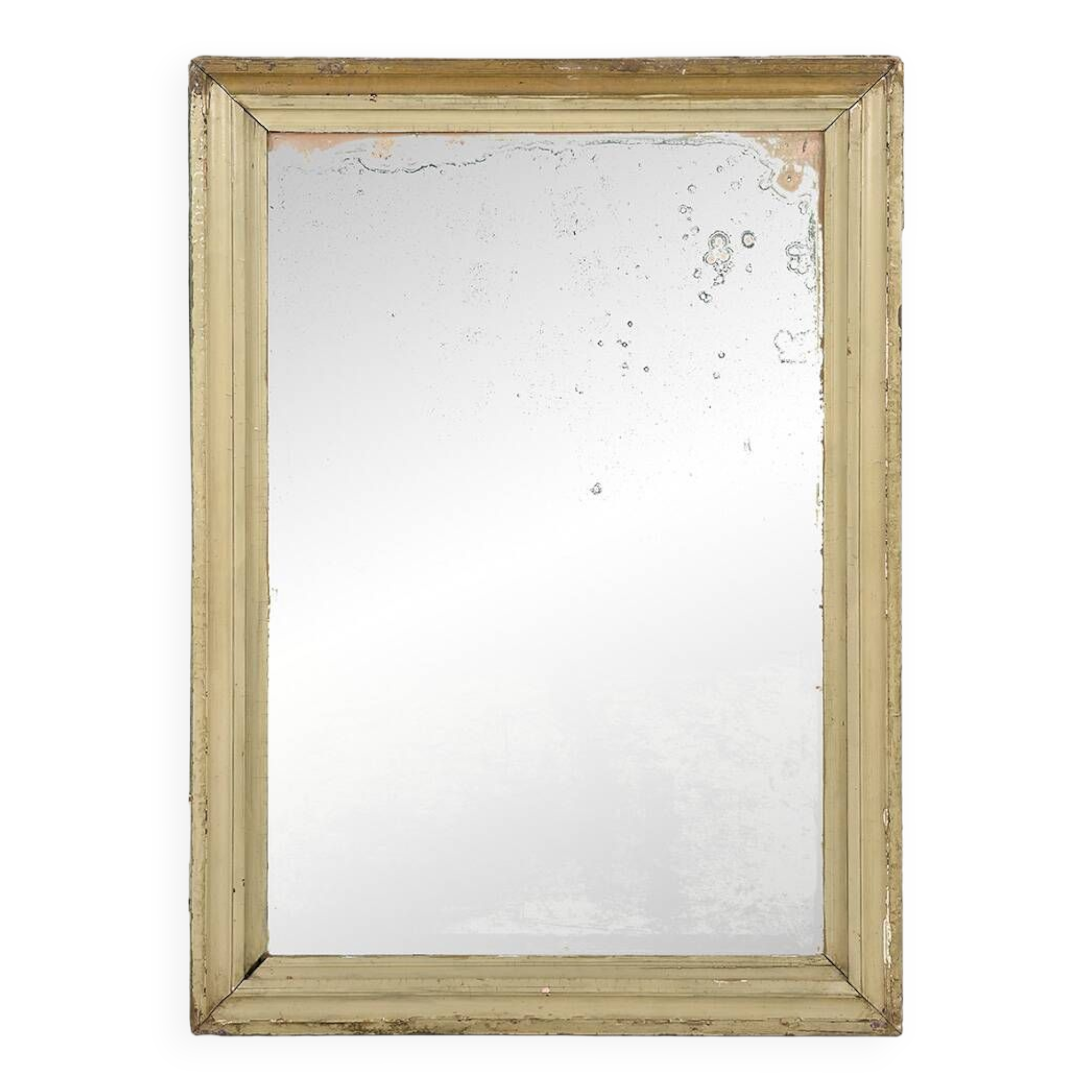 Solid wood framed mirror