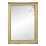 Miroir à encadrement en bois massif