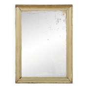 Miroir à encadrement en bois massif