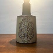 Mid-century Danish studio ceramic table lamp by Frank Keramik, 1960s.
