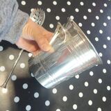 Champagne ice bucket and spoon