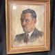 Aimé VAN BELLEGHEM (1922-1996), Portrait of René Brondel, oil on canvas