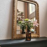 Mirror 101 x 74 cm Louis golden old