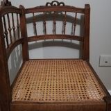 Corner chair canus Louis XV style