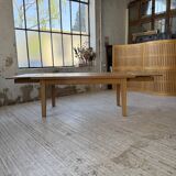 Solid oak farmhouse table 180/270 cm + extensions