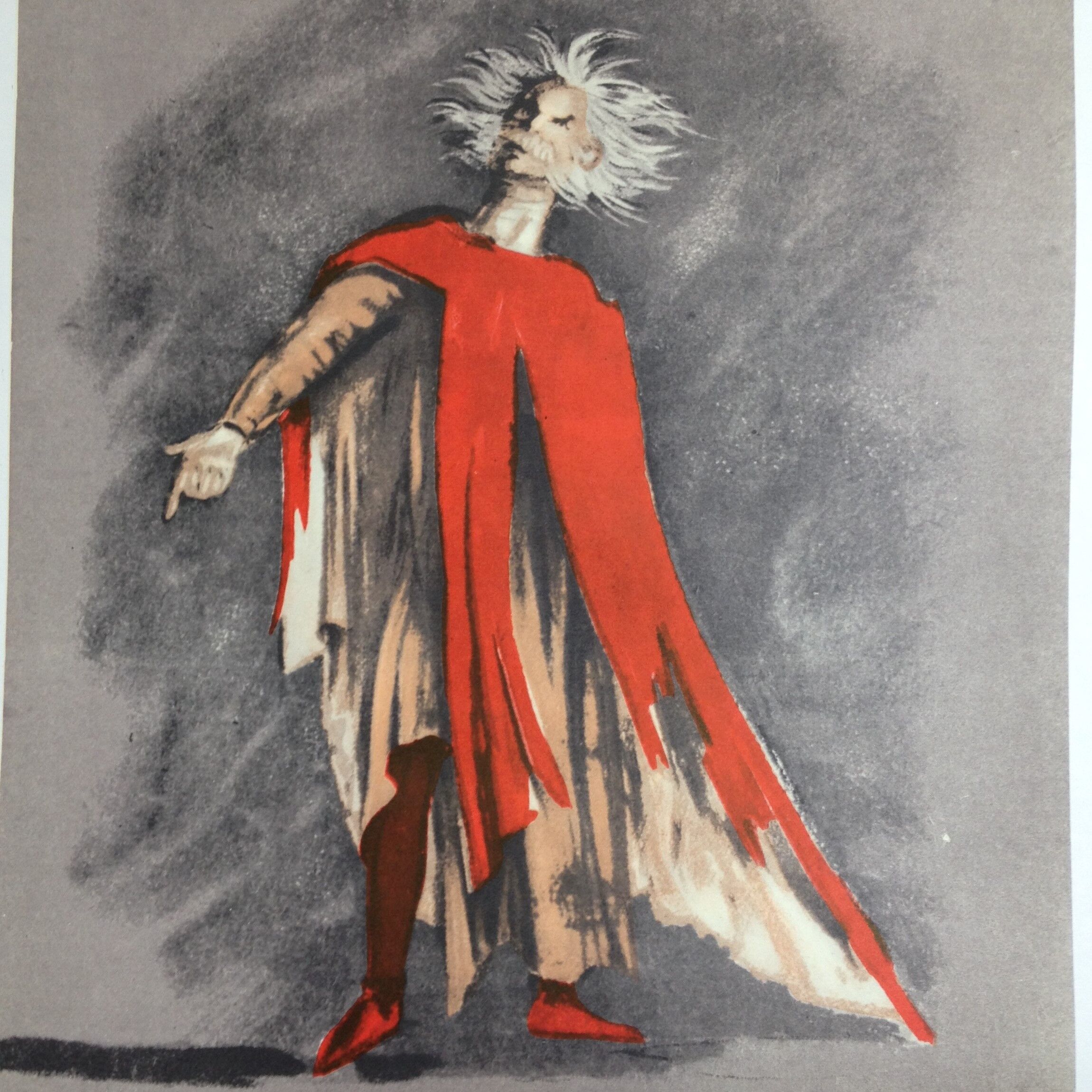 USSR theatre poster King Lear