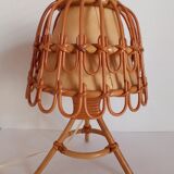 Bamboo bedside lamp