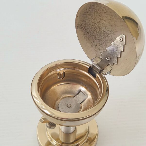 Distributeur a cigarettes & briquet vintage 1970 mappemonde globe 70s retro