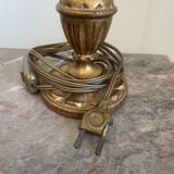 Antique Pair of Wooden Gilded Candle Holders 19th Century