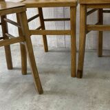 Set of 4 mismatched bistro chairs (Luterna...)