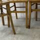 Série de 4 chaises bistrot dépareillées (Luterna...)