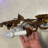 Wall light in the style of Hans Kögl, mid-20th century.