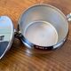 Antique stainless steel sugar bowl by Remy Letang