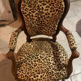 Louis Philippe period Leopard armchair