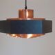 Copper suspension by T. Røste, Norwegian Vintage 1960s